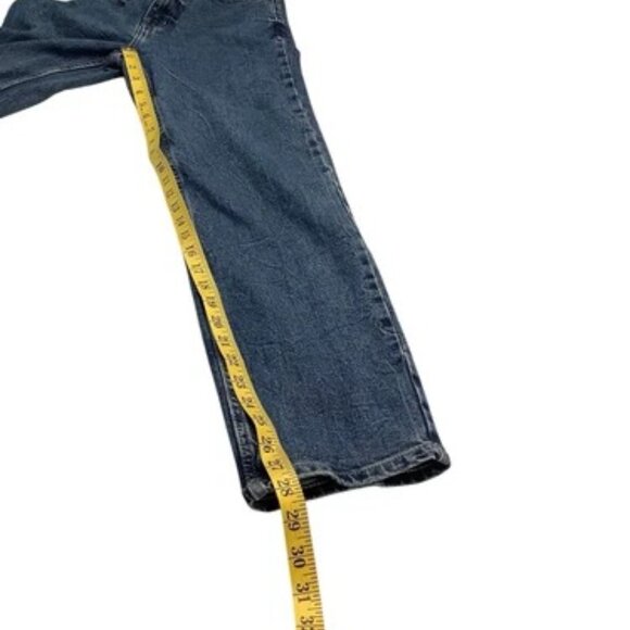 Calvin Klein High Rise Straight Denim Jeans Medium Wash Women’s Size 27 - Picture 5 of 9